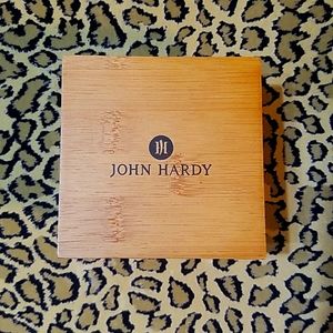 Genuine John Hardy Bamboo Box w/Cloth-NEW!